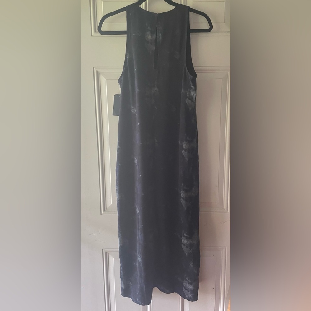 Melrose and Market Blue and Black Print Maxi Dress - Picture 2 of 6